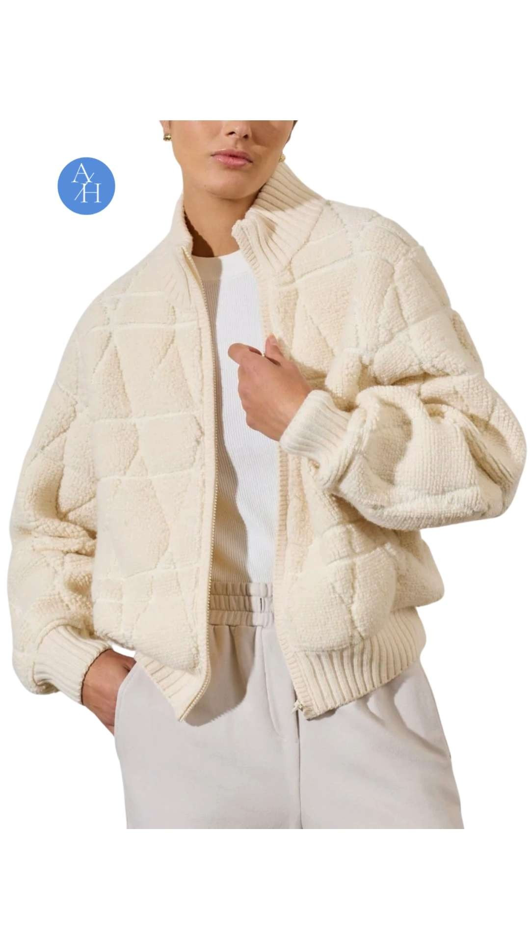 It’s kind of the perfect in-between piece.
More interesting than a basic cardigan, but way more comfortable than a real jacket. 

 #LTKootd #LTKOver40