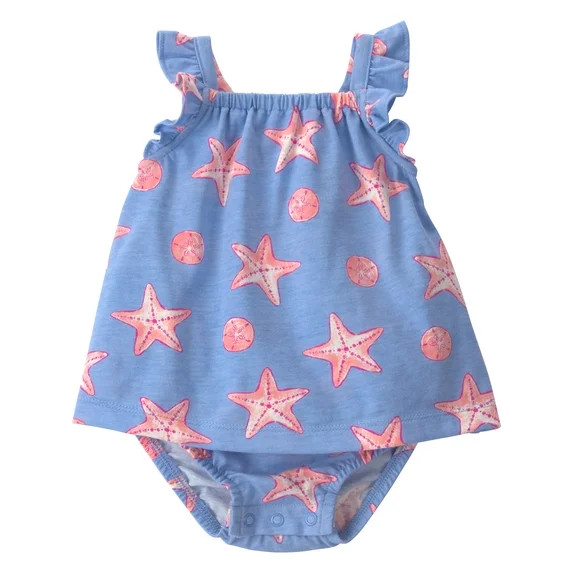 Carter's Child of Mine Baby Girl Dress, One-Piece, Sizes 0/3-24 Months | Walmart (US)