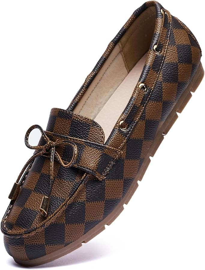 Loafers for Women Comfortable Slip On Flats with Memory Foam Insole for Daily Wearing | Amazon (US)