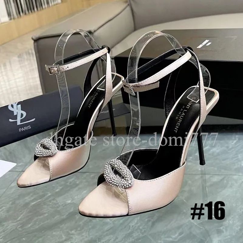 DUPE Brand Fashion Womens Heels With Box Balen Ciaga Real Letaher High Heels Sandals EU 34 41/42 ... | DHGate