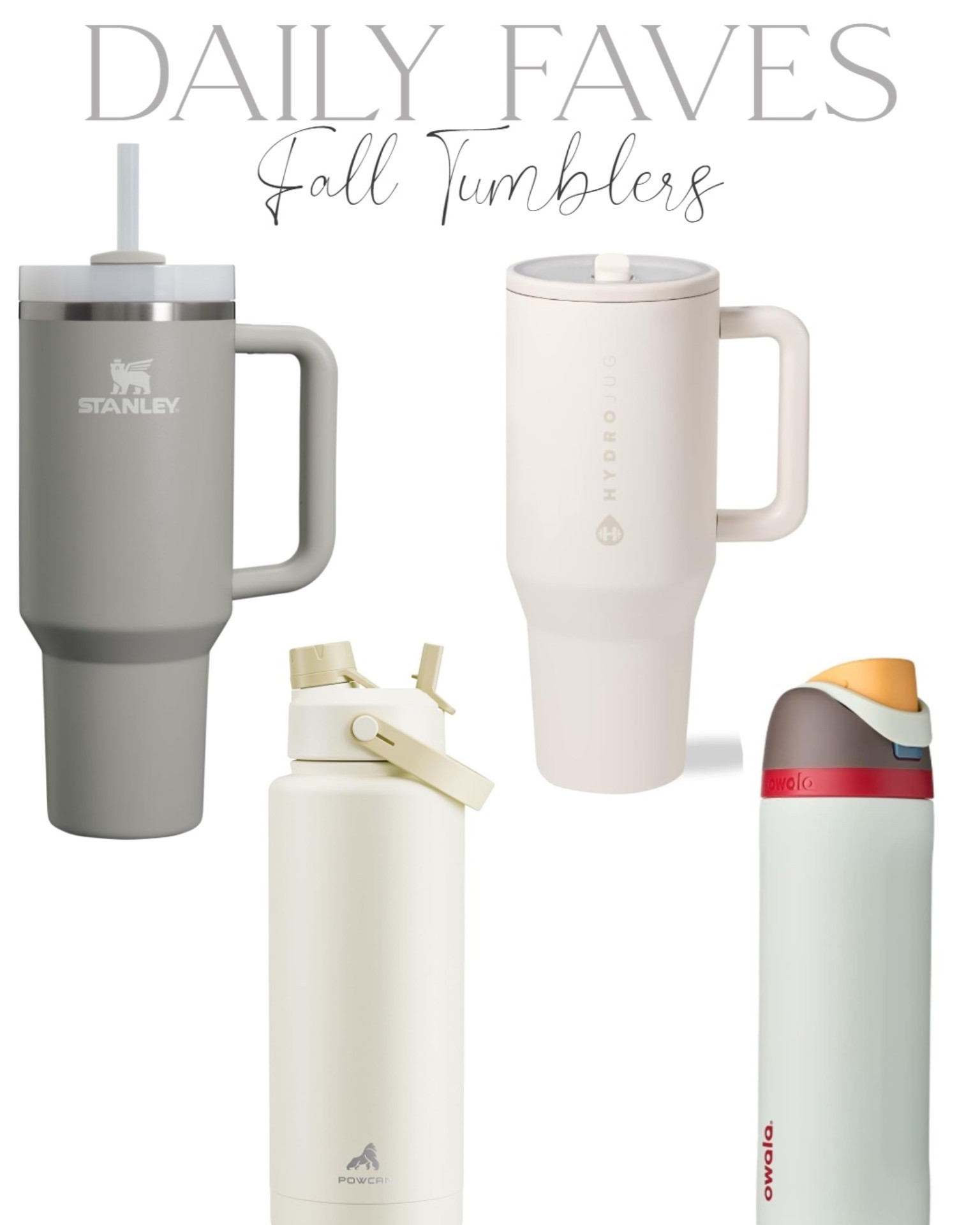 
Cute tumblers for fall

#LTKSeasonal #LTKFamily #LTKHome