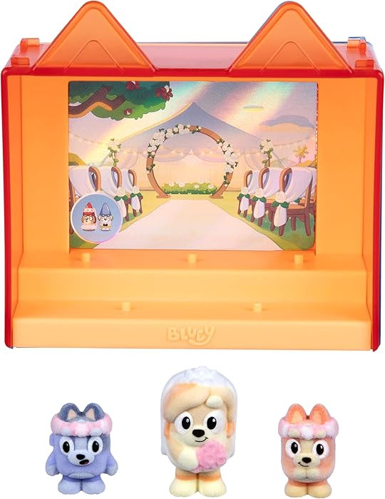 Bluey Fuzzies Episode Pack: The Sign. with 3 Specially Flocked Collectible Mini-Figures (Incl. 1 ... | Amazon (US)