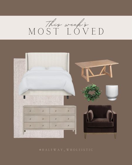 This week’s follower favorites include our upholstered bed (we have ‘Zuma White’), entryway dresser, our dining room table, and more! 

#spring #outdoor #bedroom #livingroom #chair 

#LTKSeasonal #LTKhome #LTKsalealert