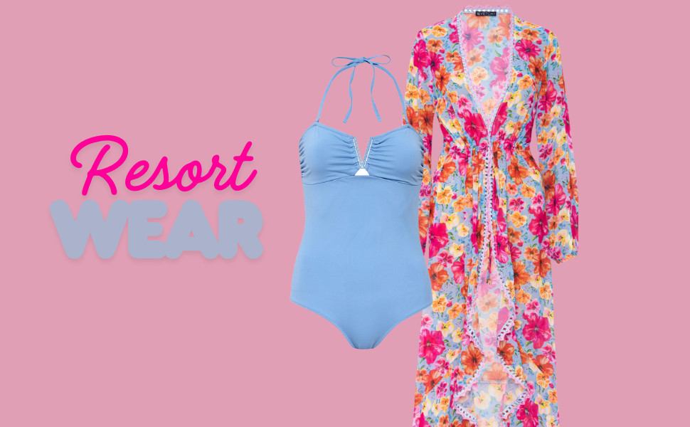 Turn heads this summer with the Vetchy Resort Blue Swimsuit and Coverup. Perfect for beach days or poolside lounging, this chic combo features a vibrant, eye-catching blue swimsuit designed for both comfort and style. With a flattering cut and supportive fit, it enhances your natural shape while providing all-day comfort. The coverup adds a layer of elegance, offering a light, breezy feel that’s perfect for strolling along the shore or relaxing by the pool. Whether you're soaking up the sun or enjoying a tropical getaway, the Vetch Resortwear is your go-to for effortless, stylish beachwear. 

 #LTKSeasonal #LTKStyleTip #LTKSwim