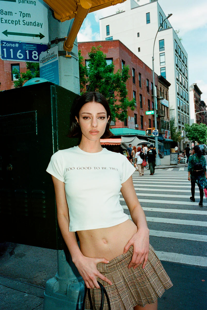 Too Good Tee | White | With Jean (ANZ)