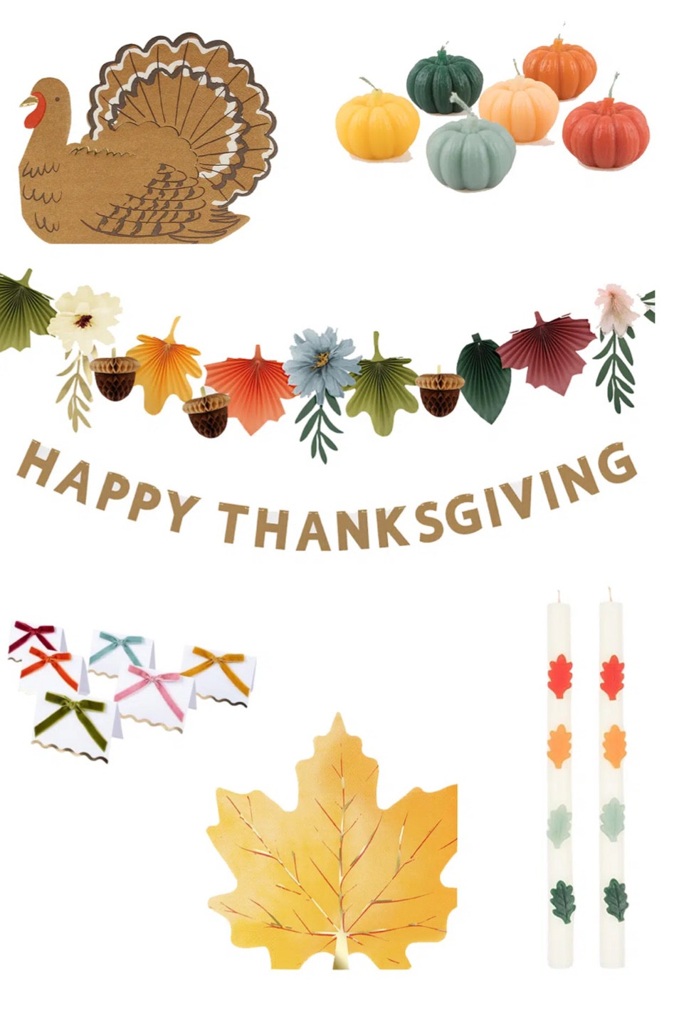 Meri Meri Thanksgiving Decor

Meri Meri is the go-to spot for cute, unique party supplies and paper goods. While I usually check their site out for my kid’s parties, I noticed they have a ton for Thanksgiving, too. They even offer “party sets” that have everything you need put together in one package that you can easily click and order.

#LTKSeasonal #LTKHoliday #LTKHome