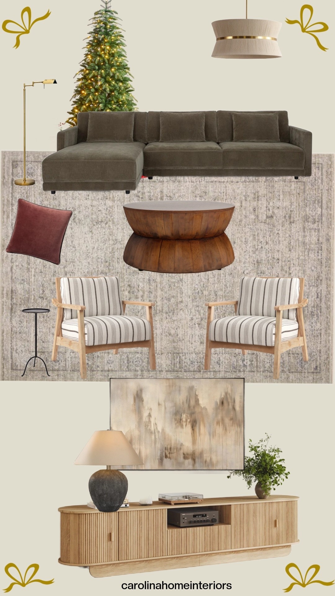 Elegante, cálida y atemporal combinación! Una propuesta que nunca pasa de moda donde la gracia de las curvas, la belleza de la madera y la comodidad siempre harán tu espacio mejor! Esta es de una reciente visita donde hice este mood board para alguien que pronto empezará a hacer lindos cambios en su hogar. Mi trabajo que ayuda a otros a vivir mejor! Amo amo.  Y también en buen presupuesto sin tener que gastar todo de una! 
.
#interiordesign #interior decor #wayfairfind


#LTKHome #LTKSeasonal #LTKstorytime