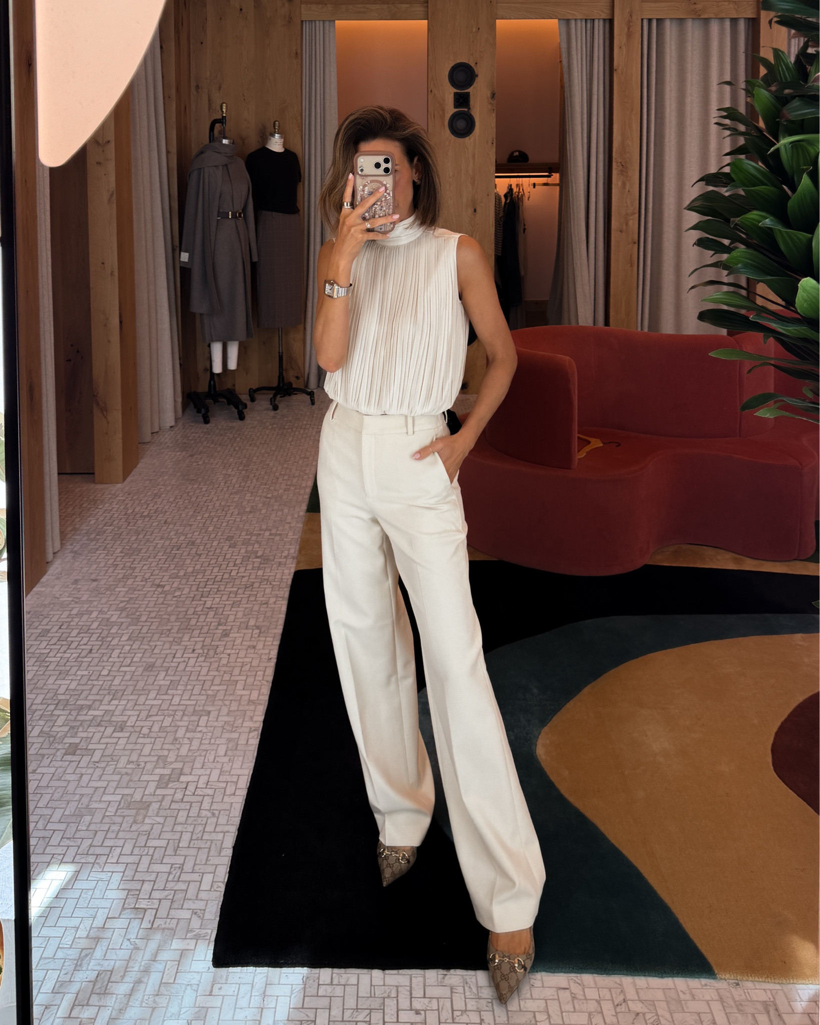 Aritzia latest purchase! Lots of gorgeous everyday pieces to wear together or separately! Size 2 on pants, 25 on jeans and xs on tops, small on dress - from work outfits to meetings to wedding guest!

#LTKWorkwear #LTKWedding #LTKootd