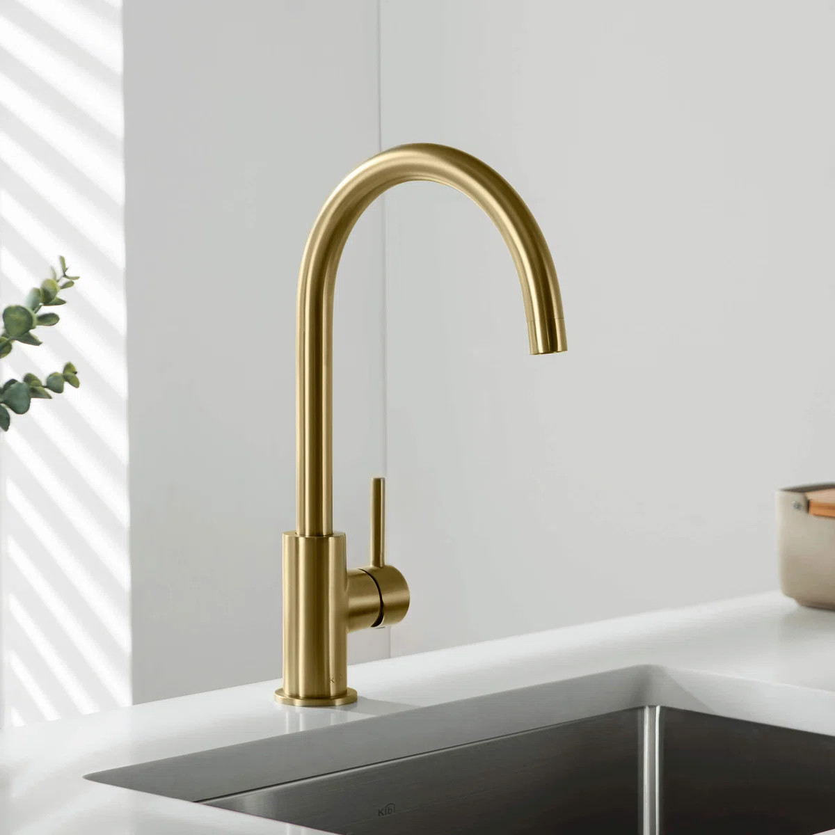 KIBI Lowa Kitchen Faucet KKF2001BG | Wayfair North America