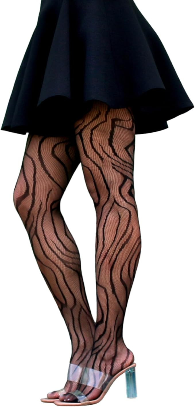 Millennials In Motion Designer Patterned Tights | Amazon (US)