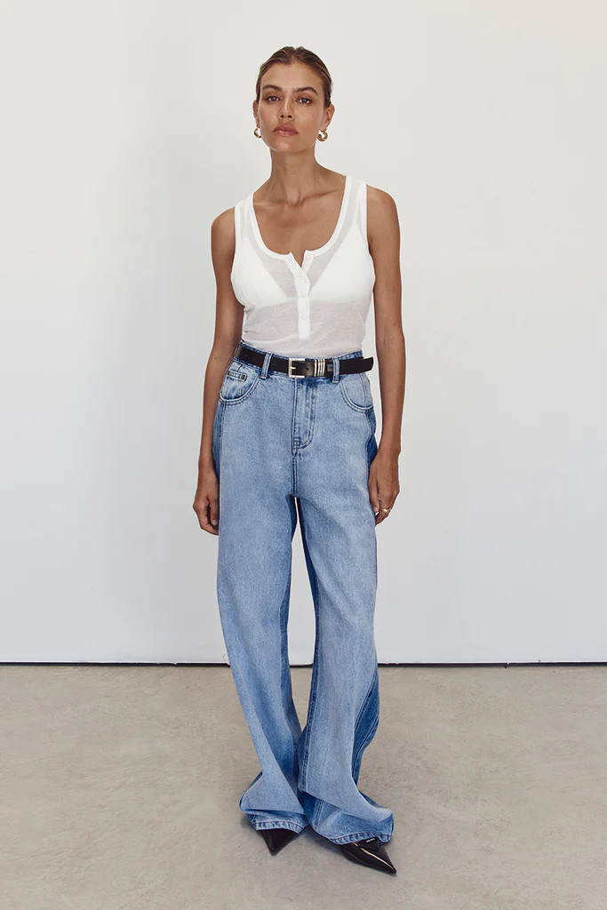 DALE 2 TONE DENIM JEAN | DISSH