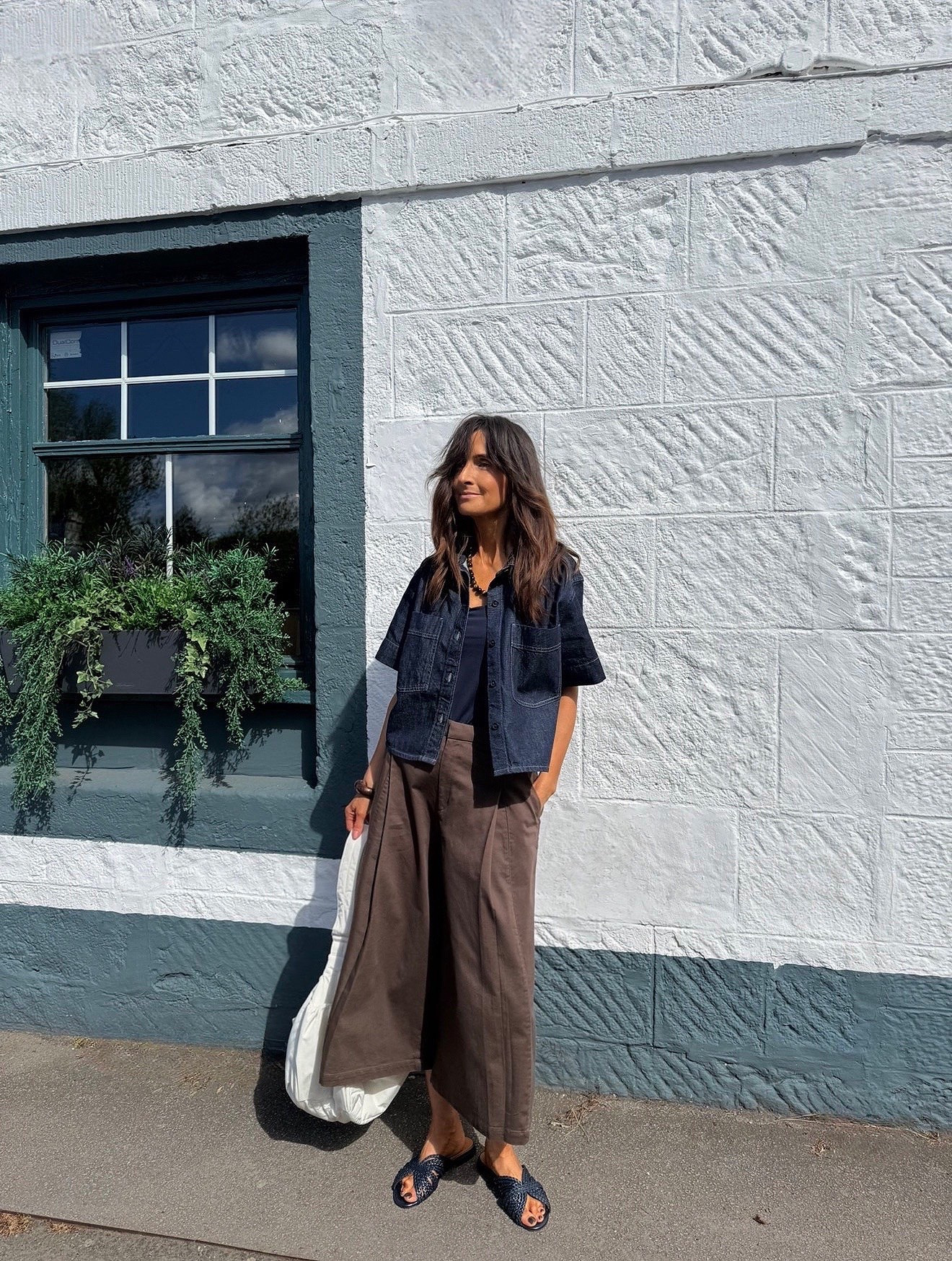 Wearing XS in culottes and vest 
Small in shirt

#LTKuk #LTKspring #LTKsummer