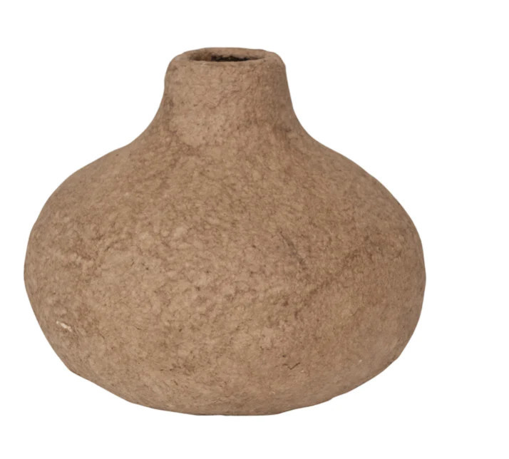 Handmade Paper Mache Vase | Megan Molten