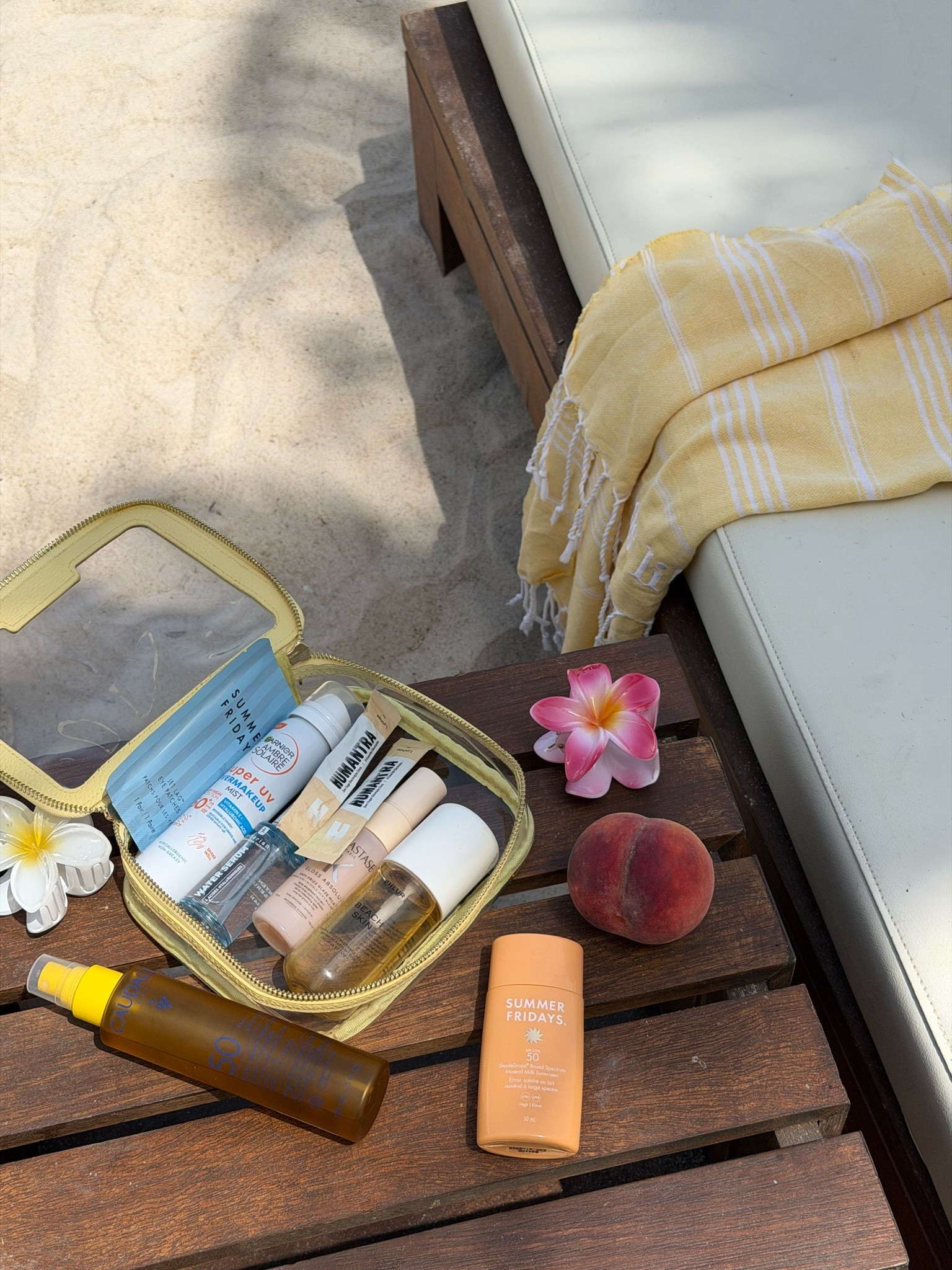 Beach bag essentials 🌺🌞✨ 

Caudalie sun cream, summer Fridays, Erborian hydrating serum, Kerastase leave in conditioner, Garnier over makeup SPF mist

@Boots

#LTKsummer #LTKeurope