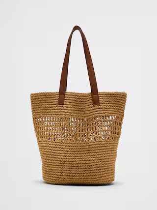 Straw Market Tote | Banana Republic Factory