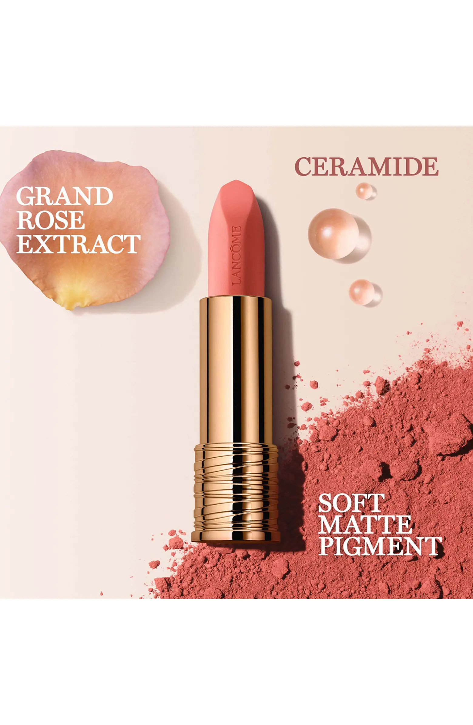 L'Absolu Rouge Intimatte Mini Soft Matte Lipstick Set $49 Value | Nordstrom