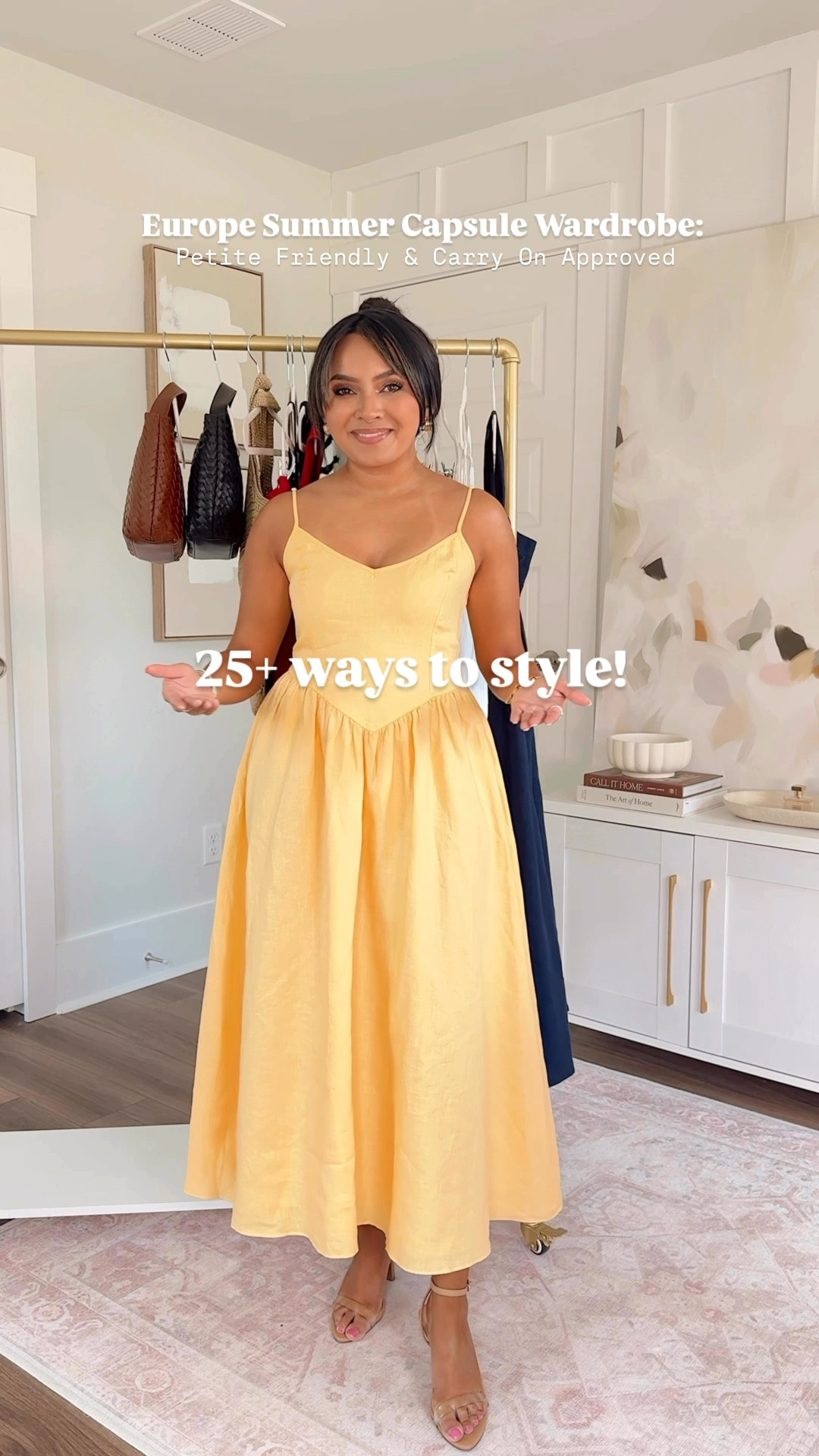 Europe & Summer Capsule Wardrobe
For reference: I’m 5’0, 32b bra size, and 2/26 in bottoms, pear shaped.

White linen top size xs TTS
Black stripe cashmere sweater size xs TTS
Black cashmere tank size xs TTS
Red linen top size xs TTS - roomy fit
Black linen shorts size xs TTS
White maxi skirt size xs TTS
Tan Driftwood linen pants size xs TTS
Navy Dress size xs TTS
White dress size xs TTS
Red swimsuit top size xs TTS
Red swimsuit bottoms size small TTS
Black swimsuit size xs TTS
Brown sandals size 5.5 TTS - similar linked, mine are old
Black sandals size 5.5 TTS
White sneakers size 6 TTS
Clear and tan heels size 5 TTS
Black and brown reversible belt size xs TTS

Summer outfits
Petite 
Vacation looks
Cruise outfits

Capsule
Paris
Italy
France
Spain
London
Caribbean 
Tropical
Europe
Causal
Shorts
Shirts
Sleeves
Honey Sweet Petite
Honeysweetpetite
Charleston, SC


#LTKPetite #LTKTravel #LTKStyleTip