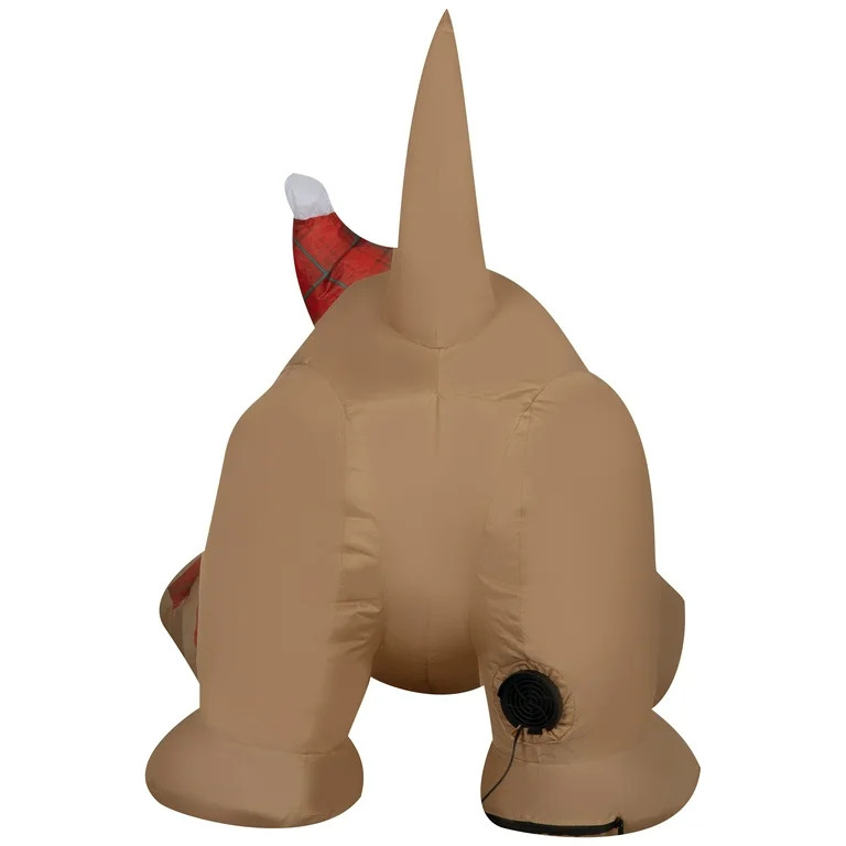 New Christmas Airblown Inflatables Yard Decoration Yellow Lab, 3.5 ft | Walmart (US)