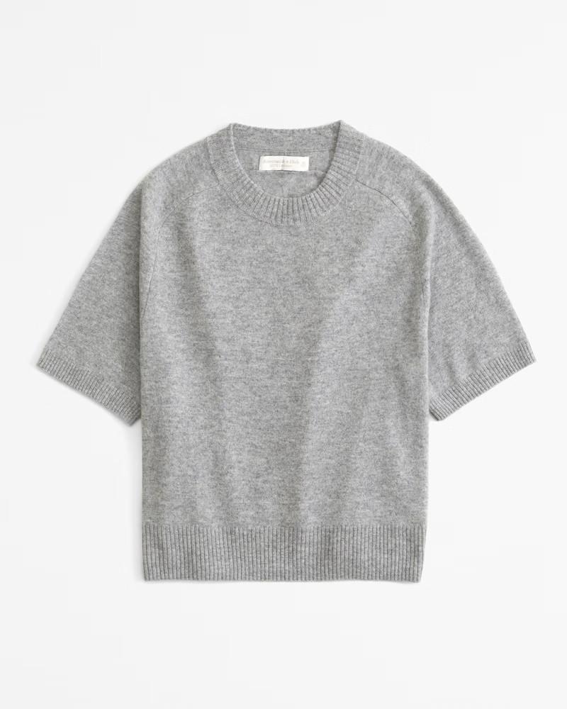 Cashmere Crew Tee | Abercrombie & Fitch (US)