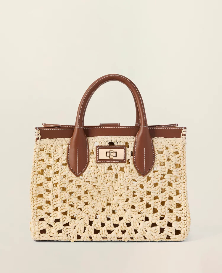 Woven Straw Tote | Ann Taylor
