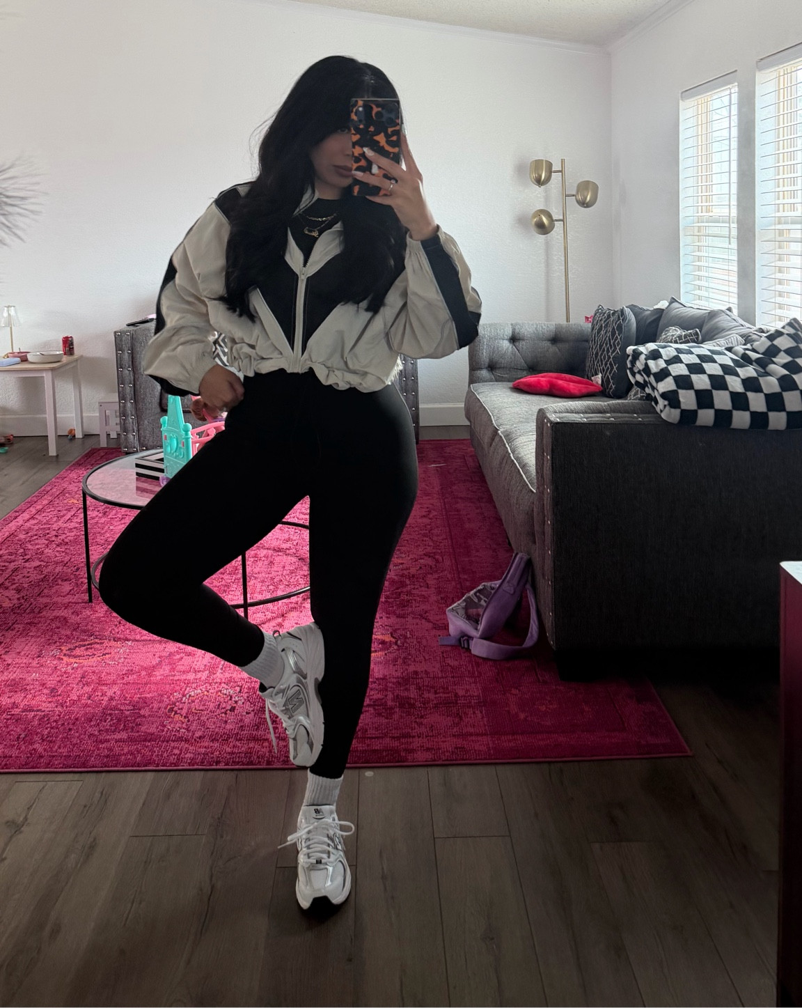 Sporty chic mom fit ✨