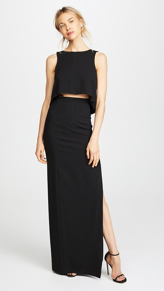 Black Halo Kacie 2 Piece Maxi Dress | SHOPBOP | Shopbop