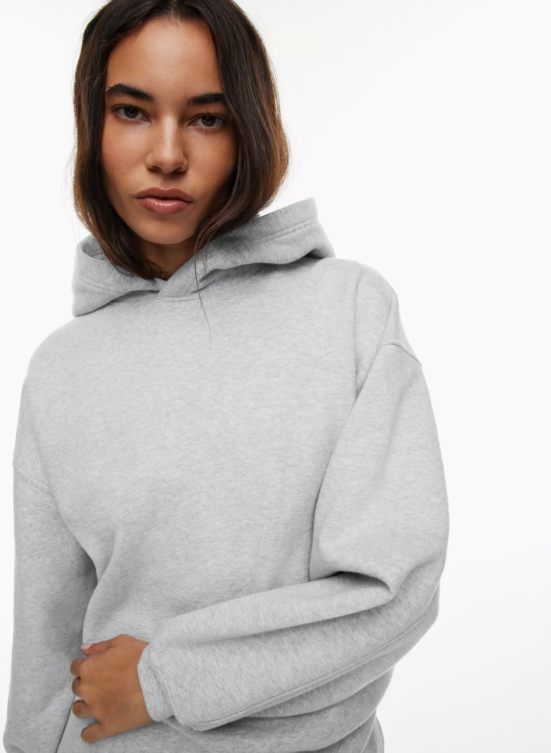 COZY FLEECE MEGA BOXY HOODIE | Aritzia