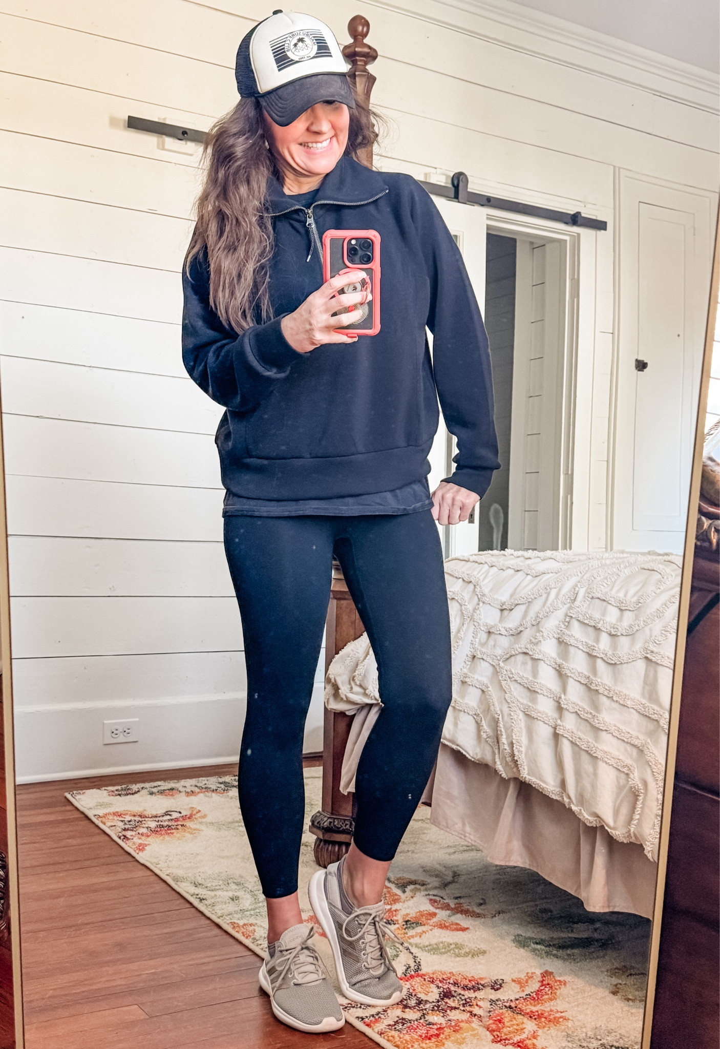 Loving this athleisure set from @spanx! Oh my goodness it’s soooo comfy and worth the investment. I’m wearing a small in the jacket and leggings and they fit true size. Perfect for a workout, shopping, travel or cozying up at home  

#LTKSaleAlert #LTKFitness #LTKActive