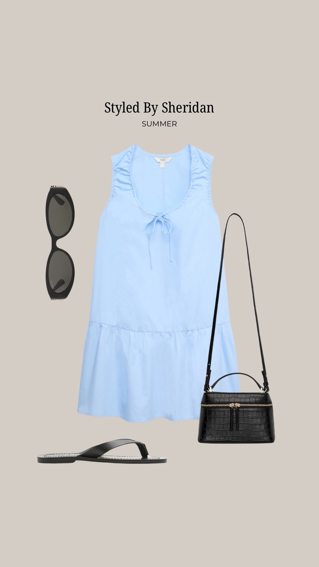 Summer dress styling 🩵

#LTKsummer #LTKshoes #LTKstyletip