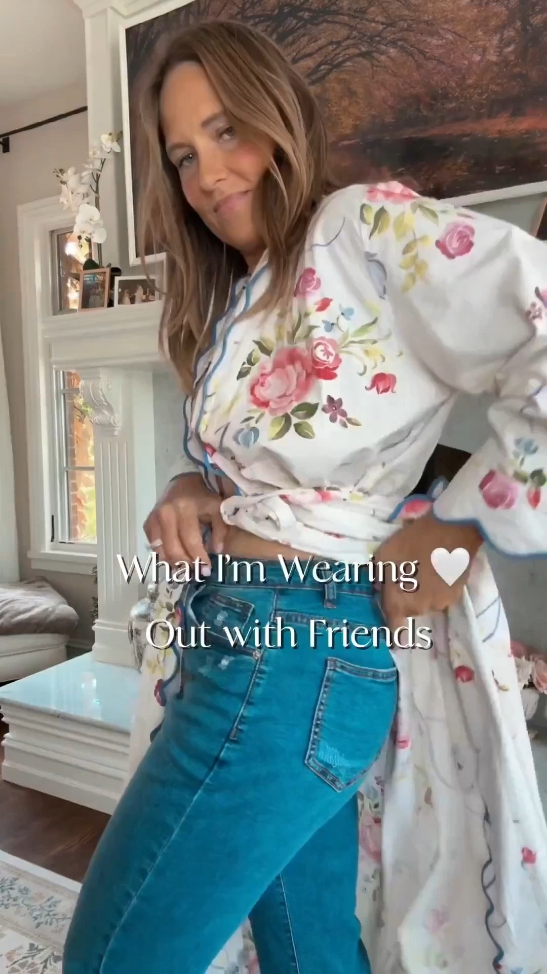 Simple and put together outfit from Amazon! I paired it with denim jeans, flats, and a cute purse to complete the look. These are items I’ll be reaching for all throughout the winter months. 

#LTKSeasonal #LTKHoliday #LTKOver40