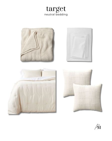 Target neutral bedding for spring. Casaluna makes such soft bedding and I love these neutral throw pillows. 

#LTKStyleTip #LTKSeasonal #LTKHome