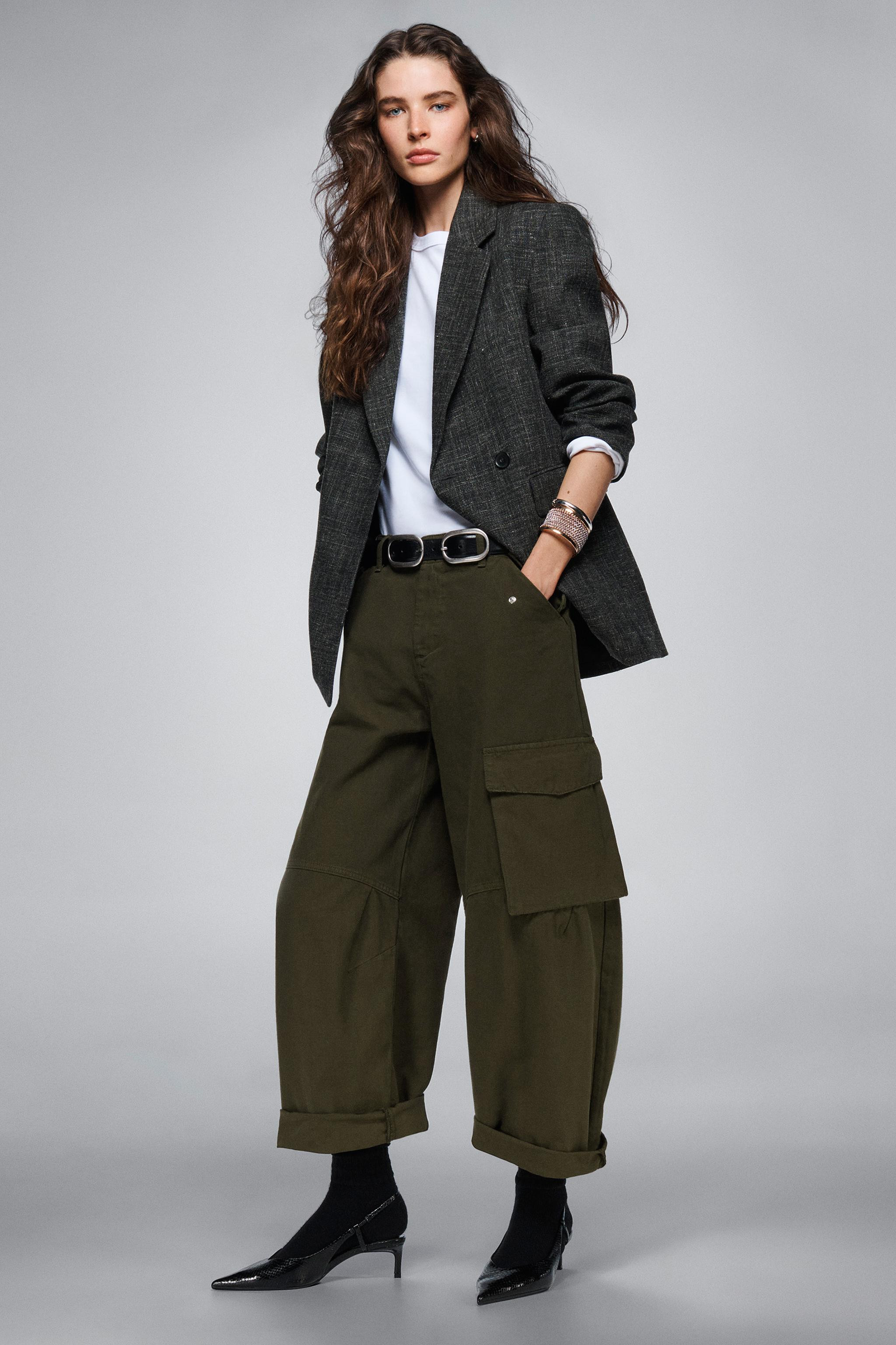 ZW COLLECTION CARGO PANTS | Zara US