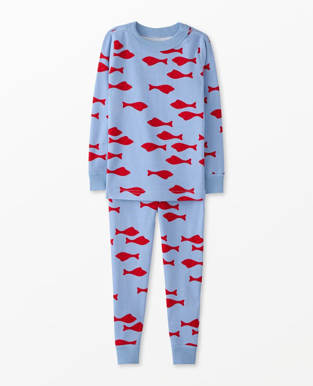 Kids Valentine's Long John Pajama Set | Hanna Andersson