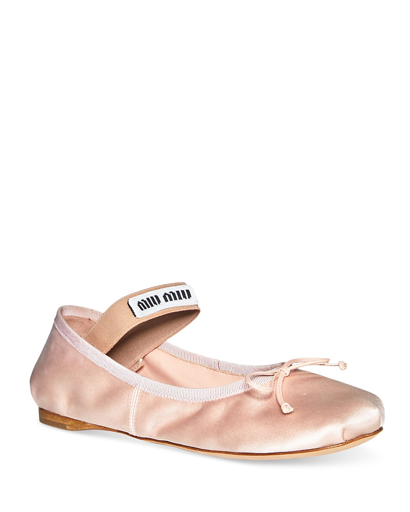 Miu Miu Women's Ballet Slipper Flats | Bloomingdale's (US)