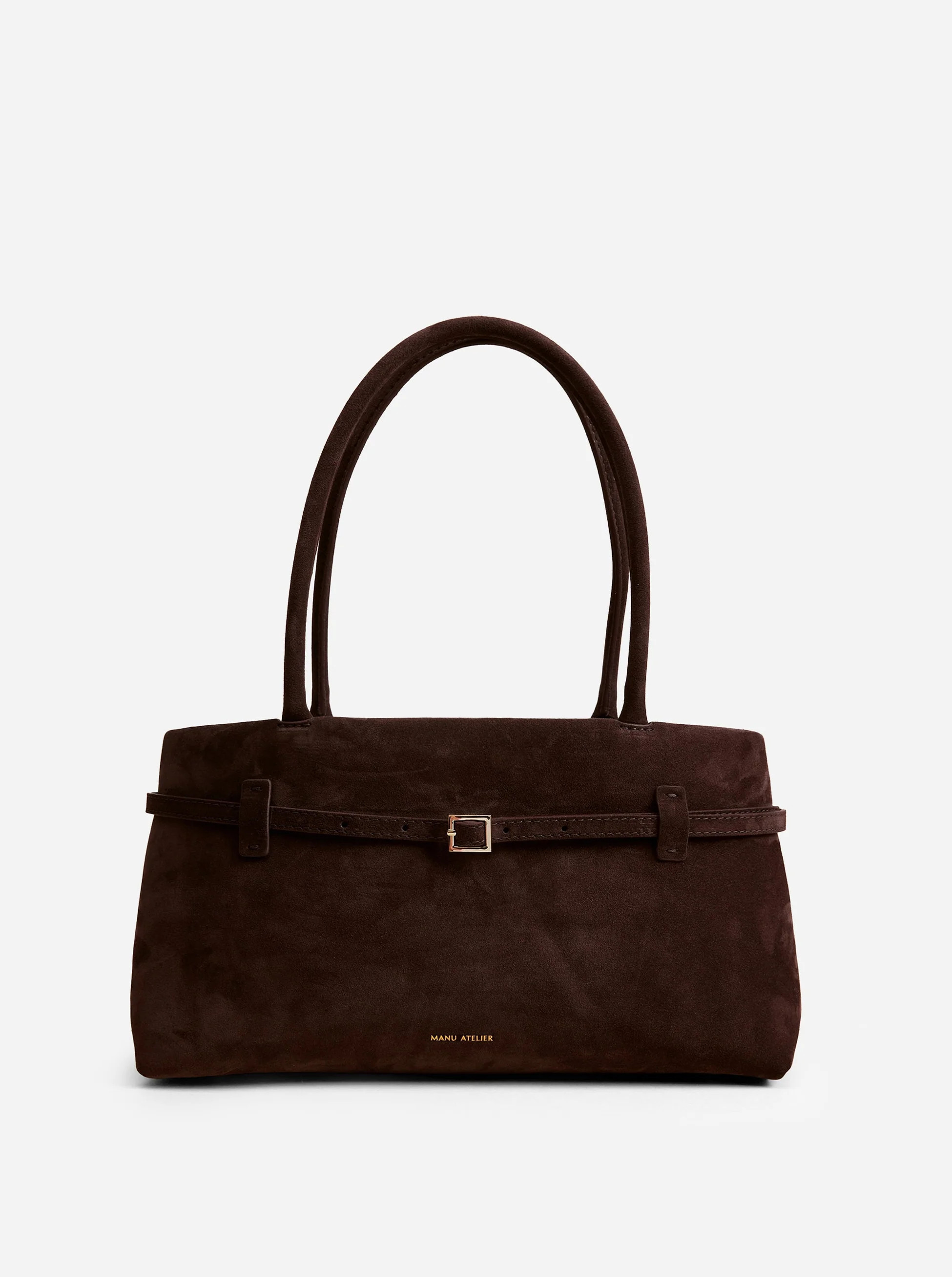 Le Cambon East West Deep Brown Suede by Manu Atelier | Manu Atelier