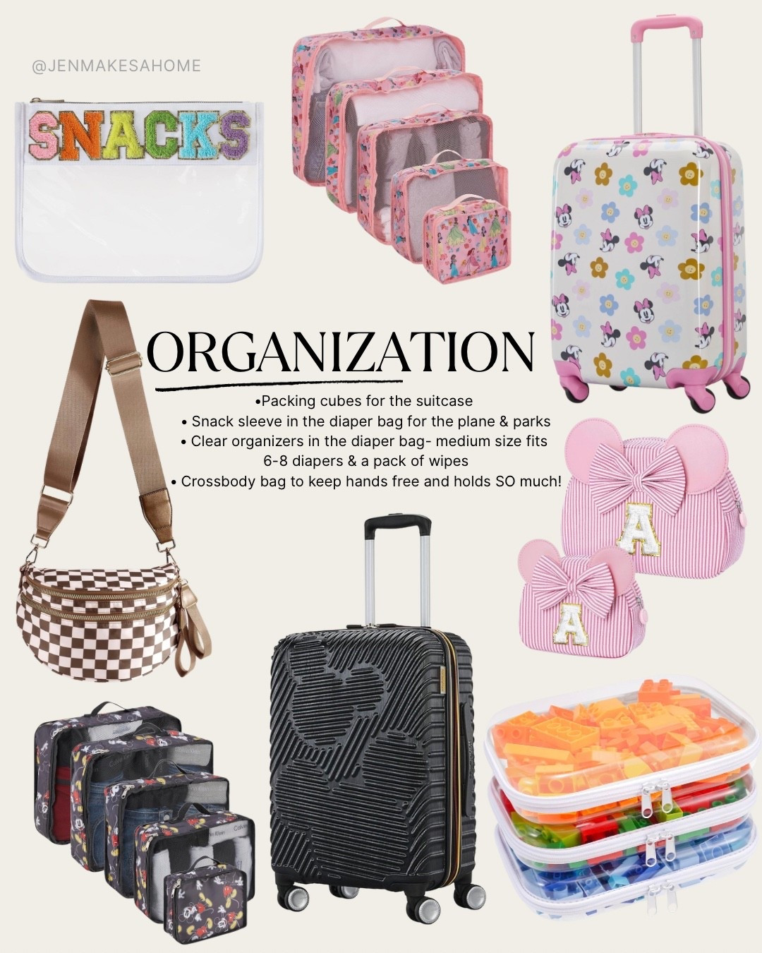 My Disney & travel organization must haves with kids!

Highly recommend packing cubes for the suitcases and the clear containers for the diaper bag! I used the clear containers for diapers, extra snacks and a change of clothes.

#LTKTravel #LTKmomlife #LTKKids