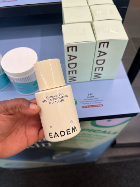 Has anyone tried this cashmere peel gentle aha + pha exfoliating toner from the brand, EADEM at Sephora? It has a 5-star ⭐️⭐️⭐️⭐️⭐️ rating! 🤯 

#LTKbeauty #LTKtravel #LTKfindsunder50