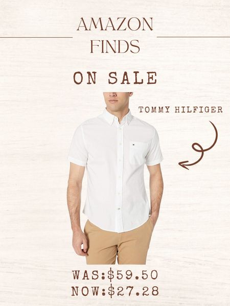 Men’s white button down Tommy Hilfiger shirt on sale now from Amazon!

#LTKSaleAlert #LTKMens #LTKStyleTip