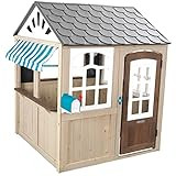 KidKraft Hillcrest Wooden Outdoor Playhouse with EZ Kraft Assembly™, Ringing Doorbell, Mailbox ... | Amazon (US)