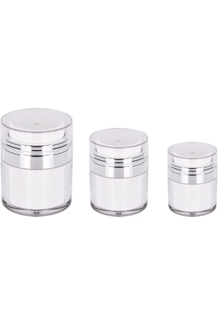 Moisturizer pump jars. Refillable jars  Great for traveling! #amazon #moisturizerpumpjar #moisturizerjars

#LTKunder50 #LTKbeauty #LTKtravel