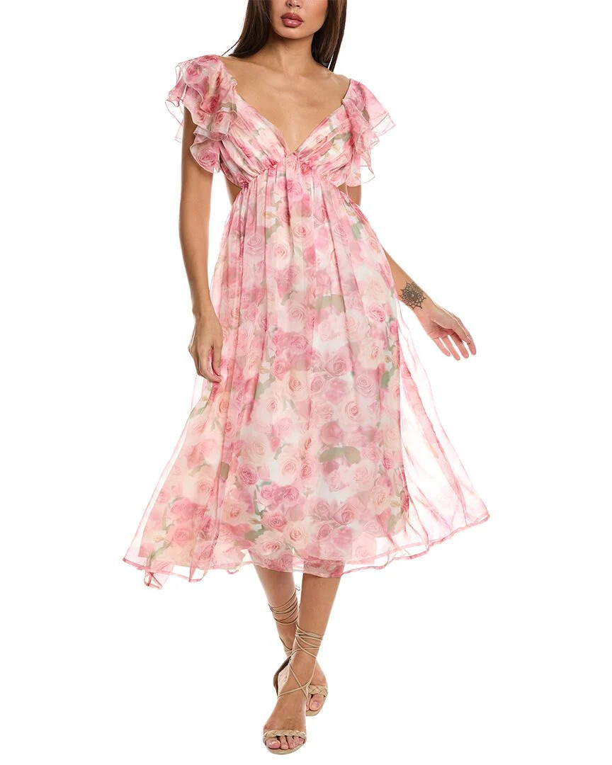 RACHEL Rachel Roy Chiffon Midi Dress | Shop Simon