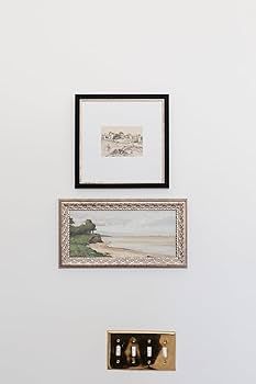 Petal Lane Antique Wall Decor - Framed Antique Decor - Make Your Own Gallery Wall Frame Set - Dar... | Amazon (US)