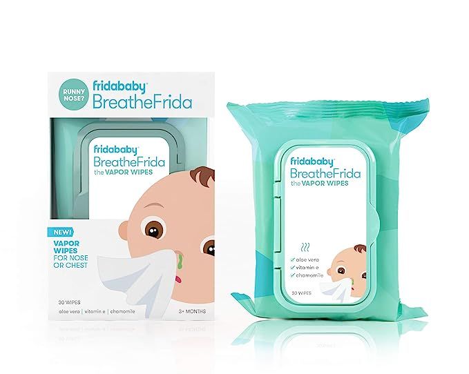 Breathefrida Vapor Wipes for Nose or Chest by Frida Baby | Amazon (US)
