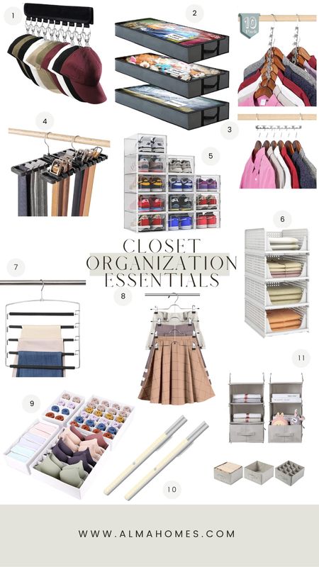 Our favorite closet organization essentials! More details on our blog! 

#LTKfamily #LTKhome #LTKunder50