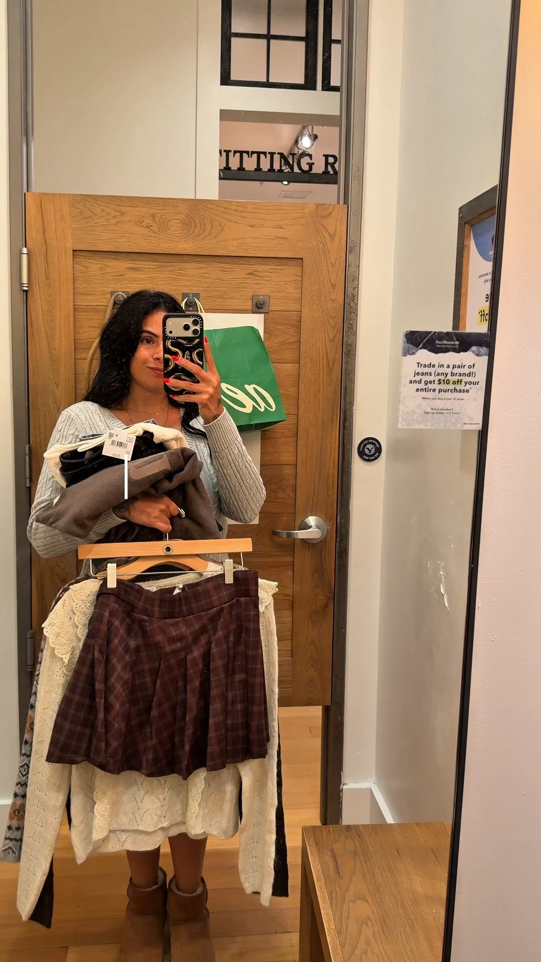 These American Eagle finds are what cozy and girly dreams are made of. The lace details? The ruffles? Are you kidding me?!? 

#LTKHoliday #LTKCyberWeek #LTKvlog