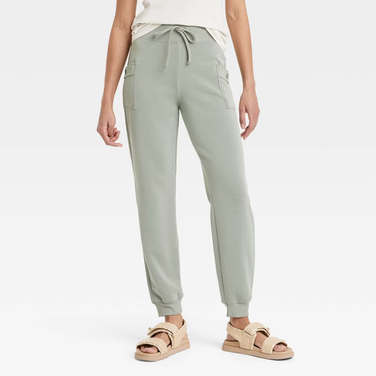 Women's Cargo Joggers with Side Pockets - A New Day™ | Target