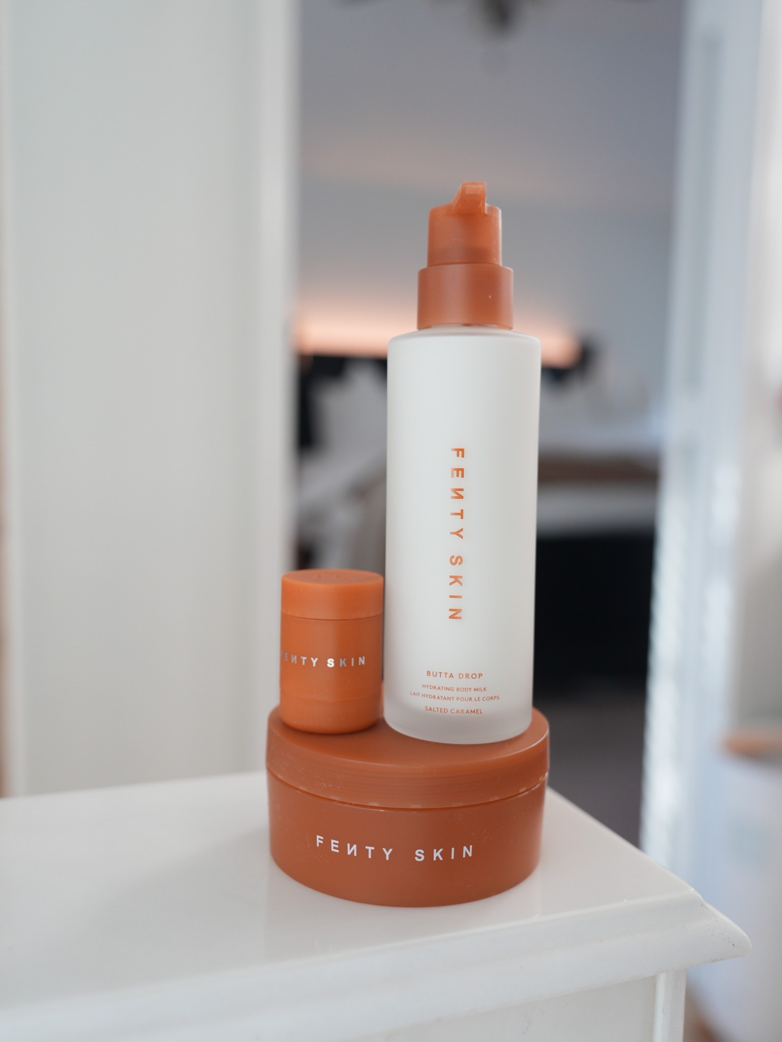 I finished the Fenty Skin Lotion and am almost done with the whipped body butter in Salted Caramel. Insanely good!

#LTKFindsUnder100 #LTKBeauty