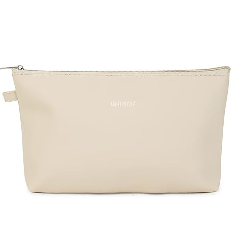 WANDF Cosmetic Bag for Women Makeup bag Organizer Small Mini Makeup Pouch for Purse Water Resista... | Amazon (US)