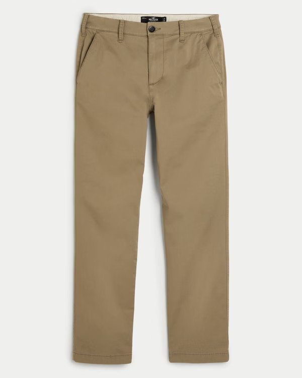 Slim Straight Chino Pants | Hollister (US)