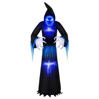 8 ft. Tall Halloween Inflatable Infinity Mirror Reaper OC-42058 - The Home Depot | The Home Depot